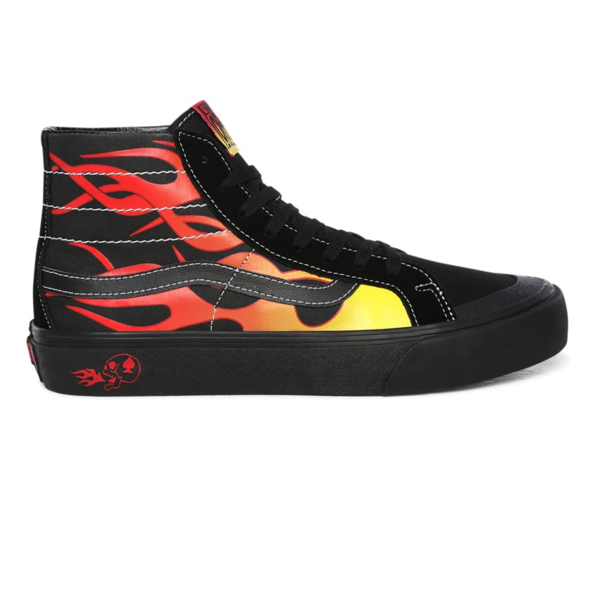 Vans X Drag SK8-Hi 138 Decon SF παπούτσια μαυρα | VN669I9MQ27