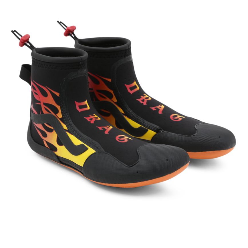 Vans X Drag Surf Boot 2 Mid παπούτσια μαυρα | VN276Q2QV79