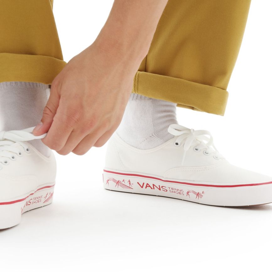 Vans X Penn ComfyCush Authentic παπούτσια ασπρα | VN025E4PN40