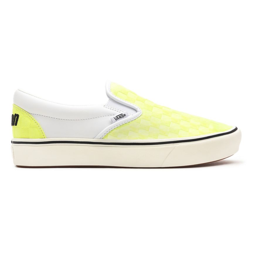 Vans X Penn ComfyCush Slip-On παπούτσια κίτρινα | VN850J0KQ43