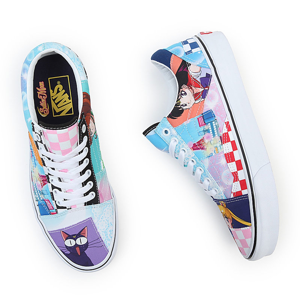 Vans X Pretty Guardian Sailor Moon Old Skool Patchwork παπούτσια Πολύχρωμο | VN696G9ZM31