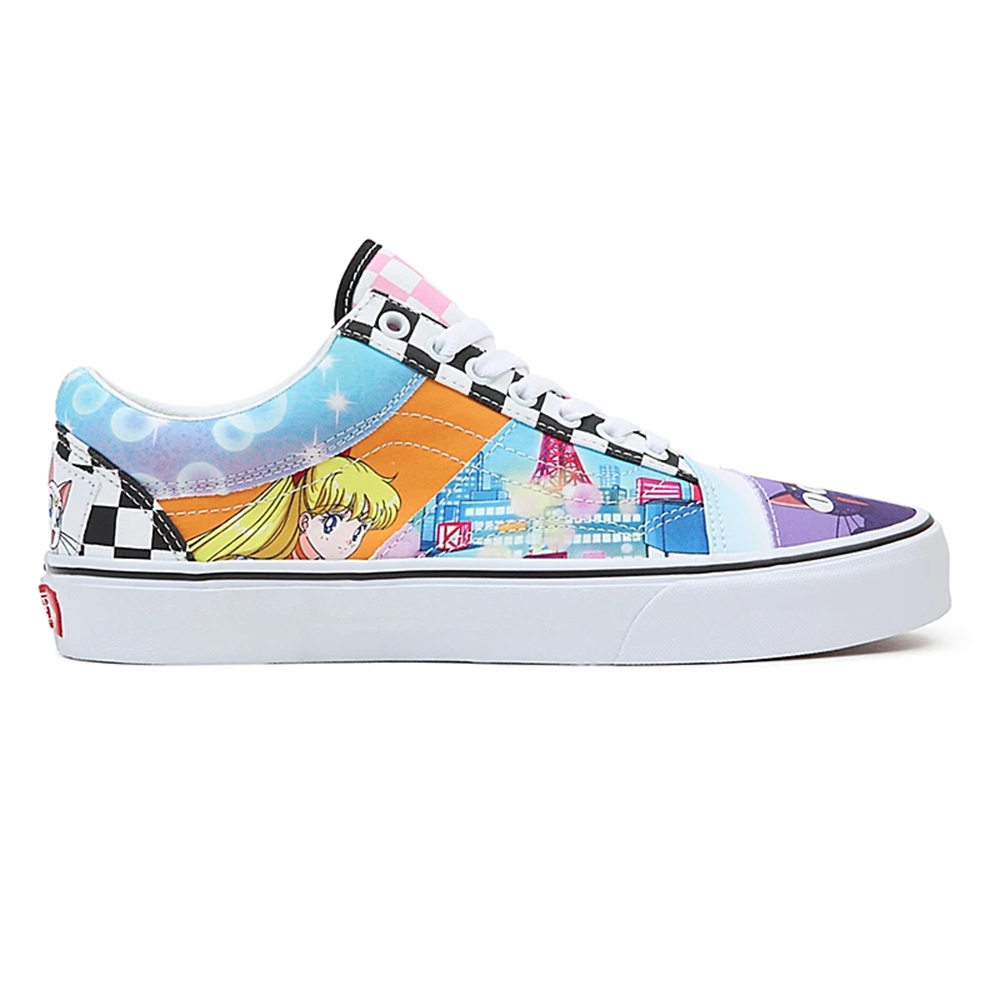Vans X Pretty Guardian Sailor Moon Old Skool Patchwork παπούτσια Πολύχρωμο | VN696G9ZM31