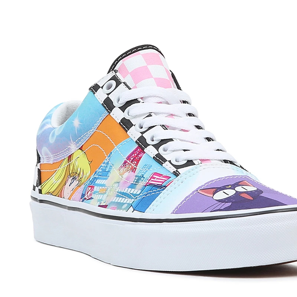 Vans X Pretty Guardian Sailor Moon Old Skool Patchwork παπούτσια Πολύχρωμο | VN696G9ZM31