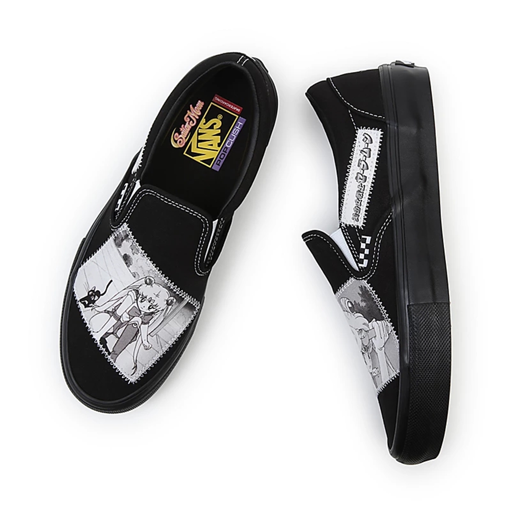 Vans X Pretty Guardian Sailor Moon Skate Slip-on παπούτσια μαυρα | VN145P0LD37