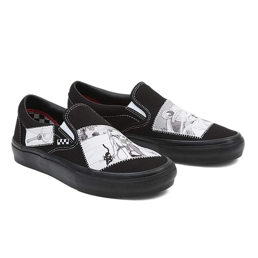 Vans X Pretty Guardian Sailor Moon Skate Slip-on παπούτσια μαυρα | VN145P0LD37