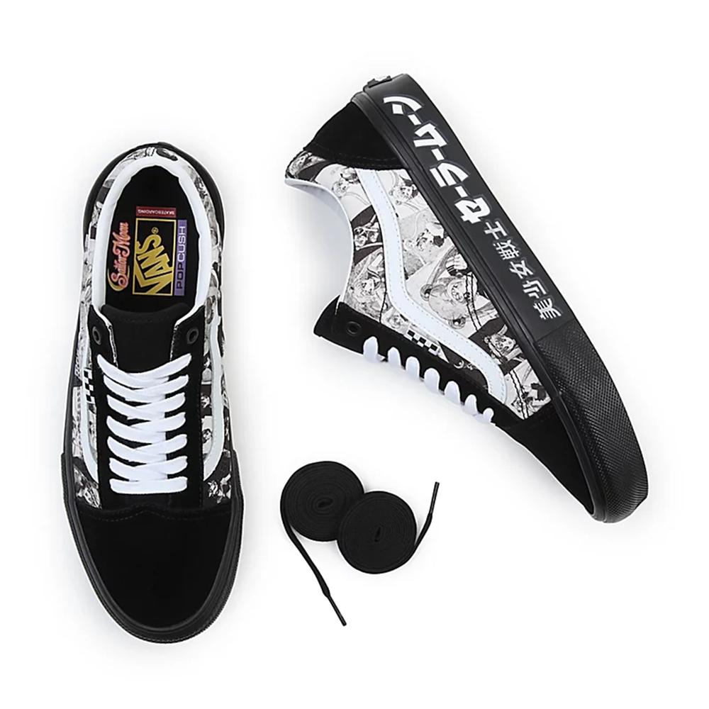 Vans X Pretty Guardian Sailor Moon Skate Old Skool παπούτσια μαυρα | VN788X4BZ86