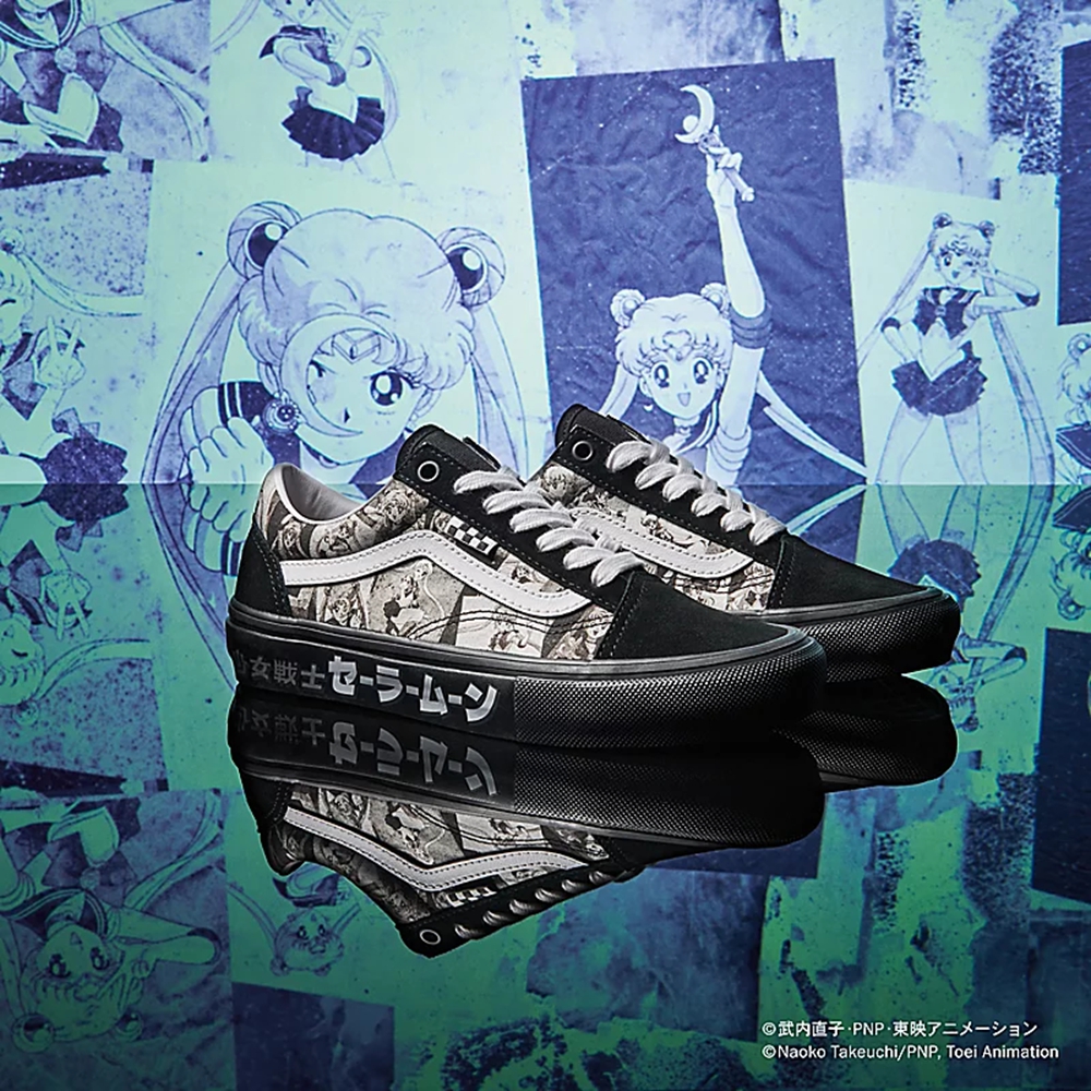 Vans X Pretty Guardian Sailor Moon Skate Old Skool παπούτσια μαυρα | VN788X4BZ86