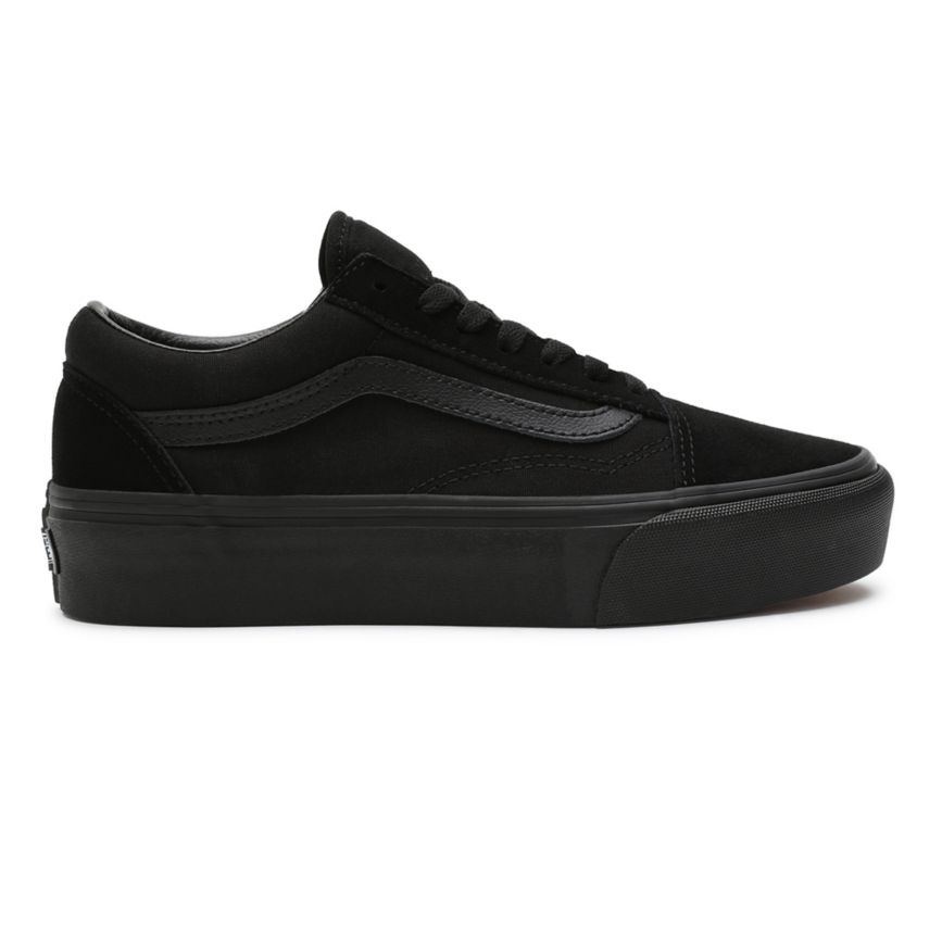 Vans flatforms Old Skool παπούτσια μαυρα | VN094M1ZY71