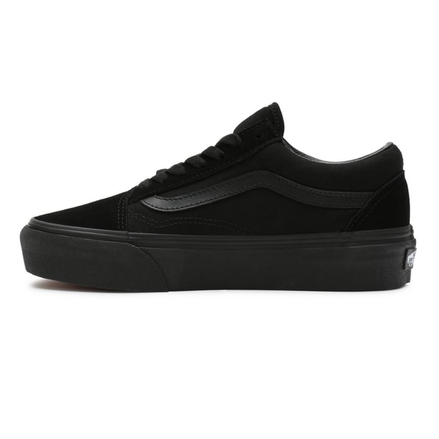 Vans flatforms Old Skool παπούτσια μαυρα | VN094M1ZY71