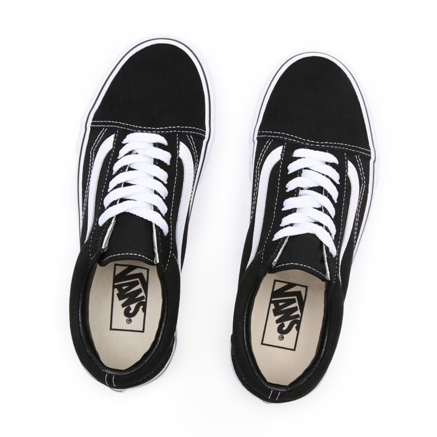 Vans flatforms Old Skool παπούτσια μαυρα | VN318T9UN85