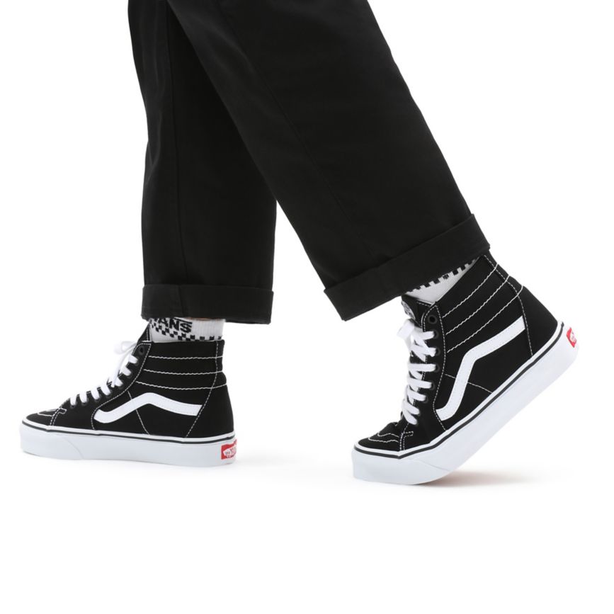 Vans καμβα SK8-Hi Tapered παπούτσια μαυρα | VN164M1EW52