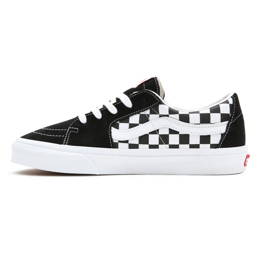 Vans καμβα σουετ SK8-Low παπούτσια μαυρα | VN185V4RC93