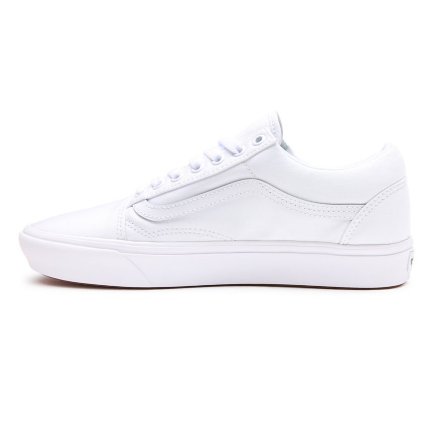 Vans κλασικα ComfyCush Old Skool παπούτσια ασπρα | VN209K9ZL95