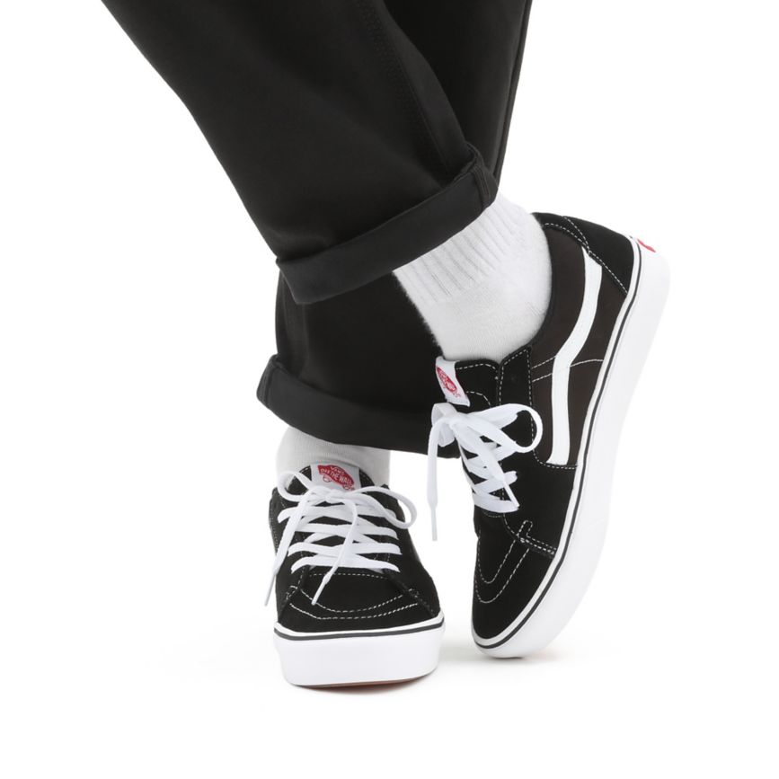 Vans κλασικα ComfyCush Sk8-Low παπούτσια μαυρα | VN912J5ZG27