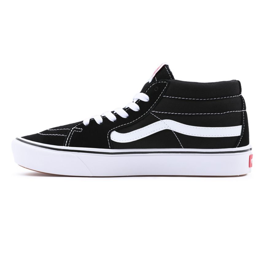 Vans κλασικα ComfyCush Sk8-Mid παπούτσια μαυρα | VN027M8NS14