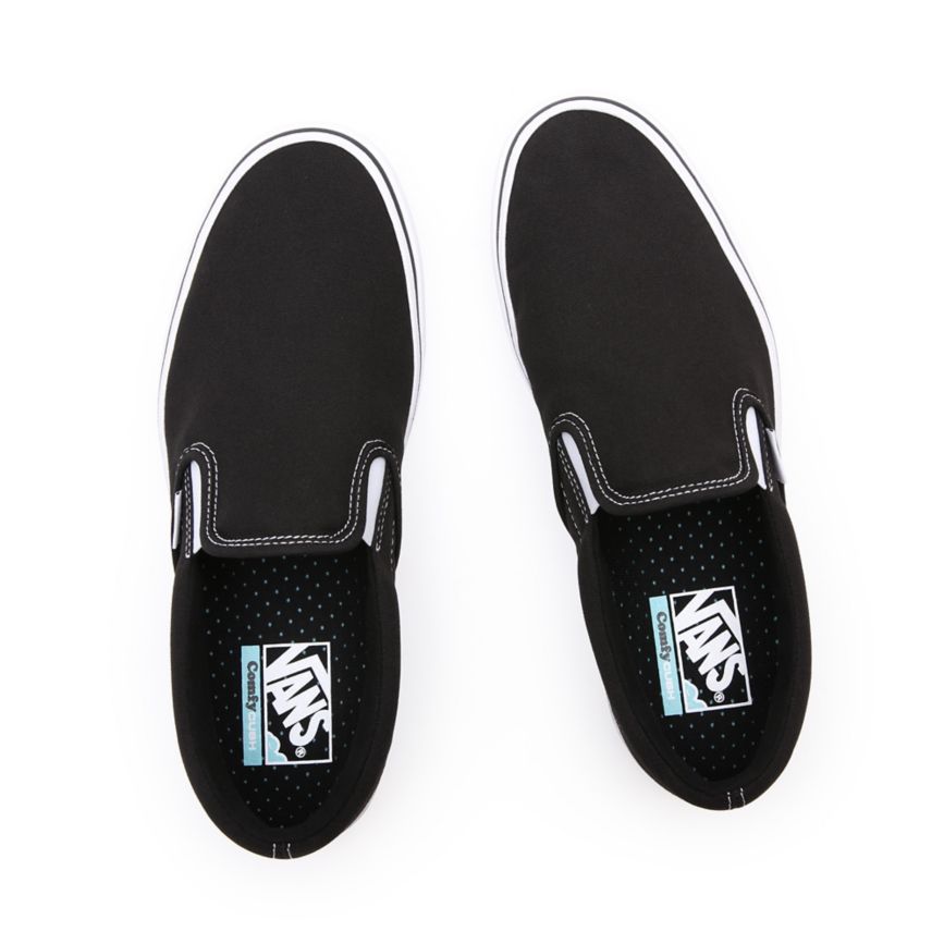 Vans κλασικα ComfyCush Slip-On παπούτσια μαυρα | VN443D0QM71