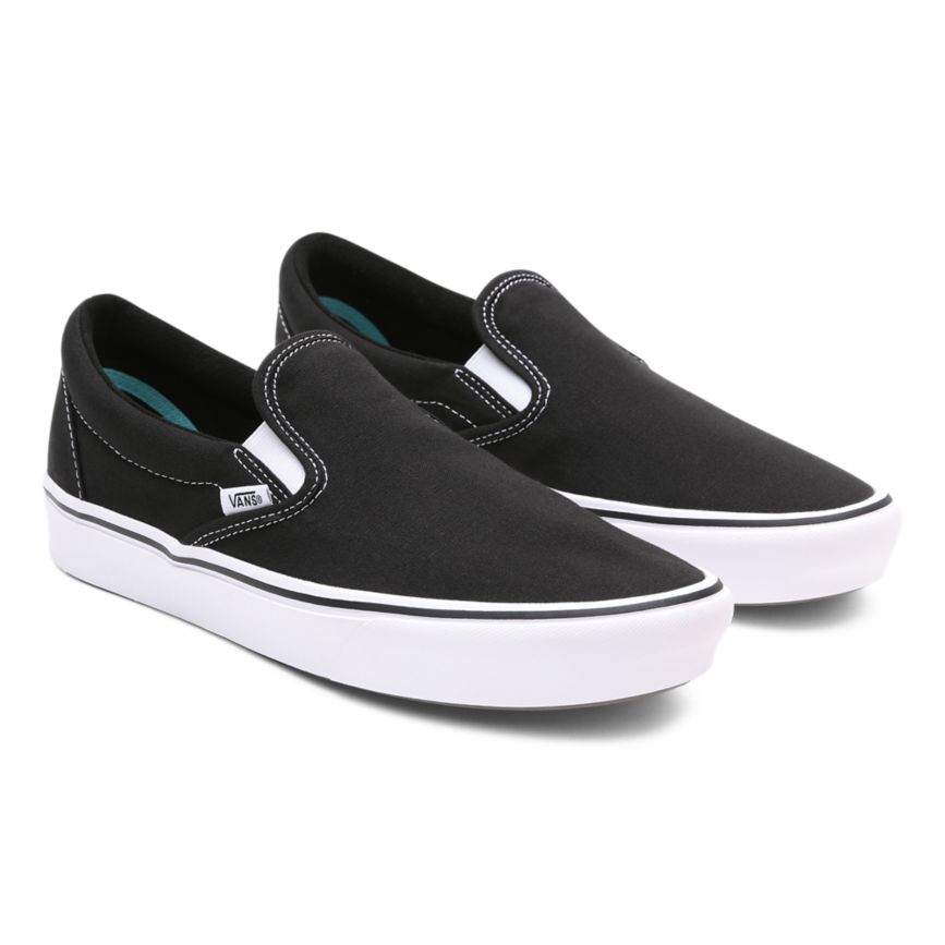 Vans κλασικα ComfyCush Slip-On παπούτσια μαυρα | VN443D0QM71
