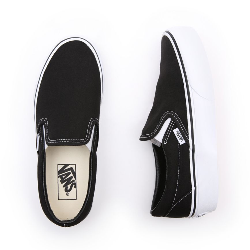 Vans κλασικα Slip-On flatforms παπούτσια μαυρα | VN622U9LS97