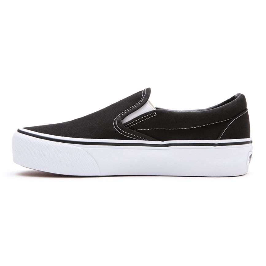 Vans κλασικα Slip-On flatforms παπούτσια μαυρα | VN622U9LS97