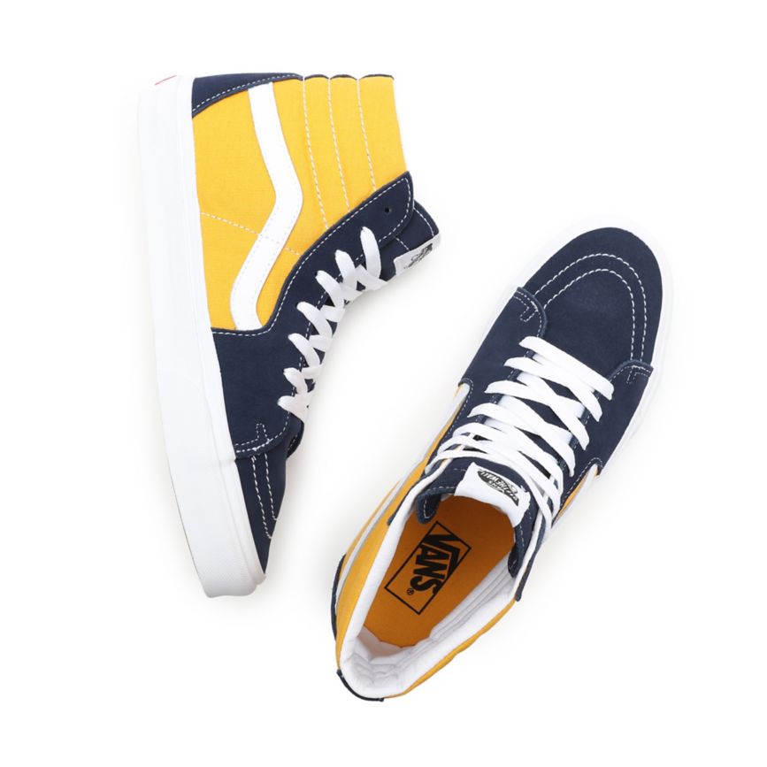 Vans κλασικα Αθλητικά Sk8-Hi παπούτσια σκουρο μπλε | VN258X1NI06