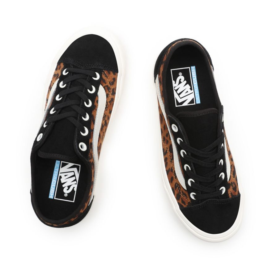 Vans σουετ Leopard στυλ 36 Decon SF παπούτσια μαυρα | VN838L9BZ82