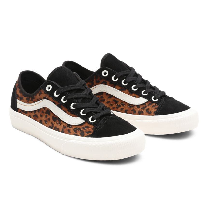Vans σουετ Leopard στυλ 36 Decon SF παπούτσια μαυρα | VN838L9BZ82
