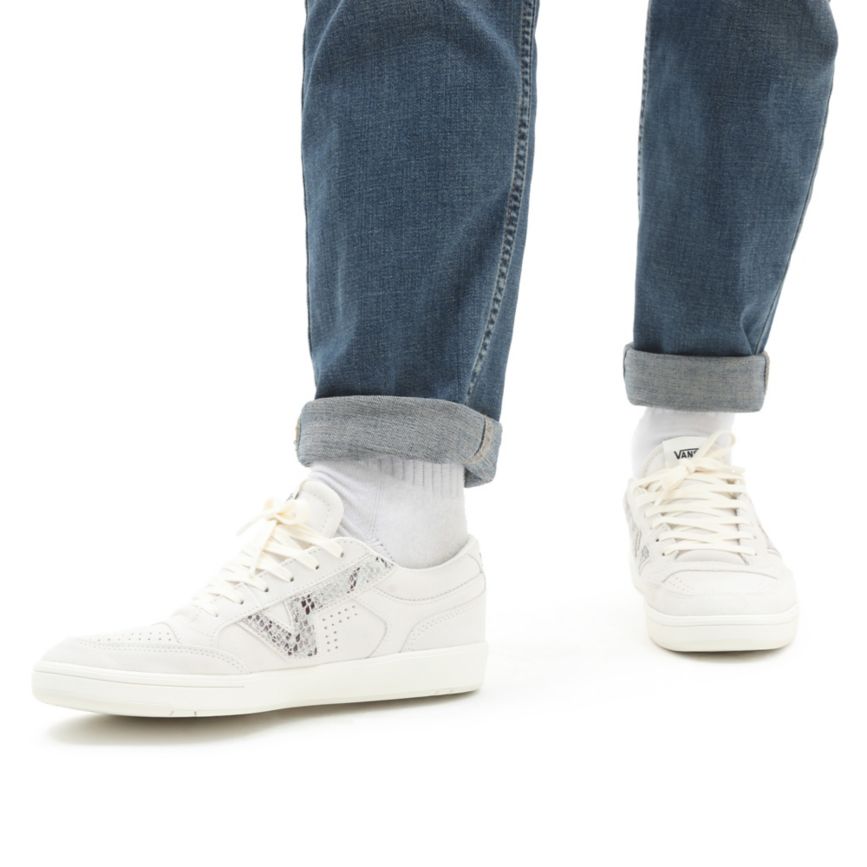 Vans σουετ Snake Lowland CC παπούτσια ασπρα | VN326V6NV46