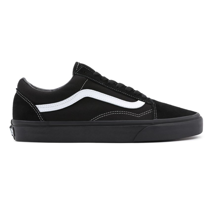 Vans σουετ καμβα Old Skool παπούτσια μαυρα | VN737V7AR28