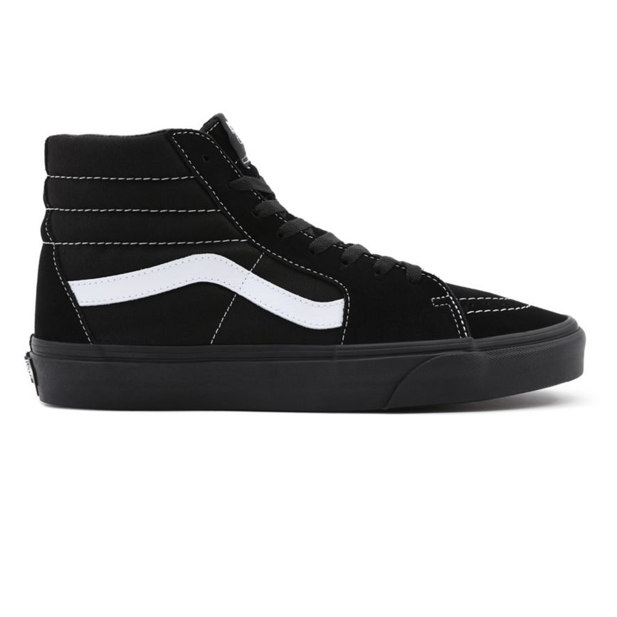 Vans σουετ καμβα Sk8-Hi παπούτσια μαυρα | VN710G7WB05