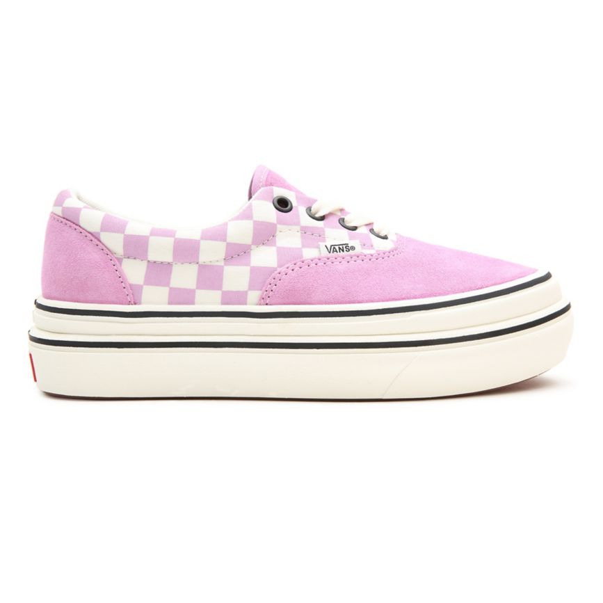 Vans σουετ καμβα Super ComfyCush Era παπούτσια ροζ | VN049S8WG98