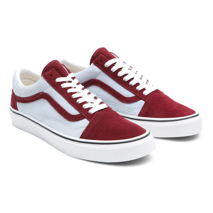 Vans 2-Tone σουετ Old Skool παπούτσια μπορντο | VN821K0QJ56