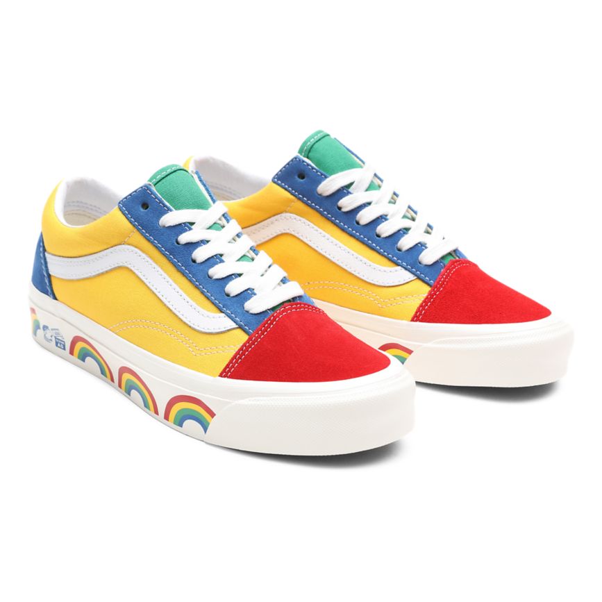 Vans Anaheim Factory Old Skool 36 DX παπούτσια Πολύχρωμο | VN086S1ES09