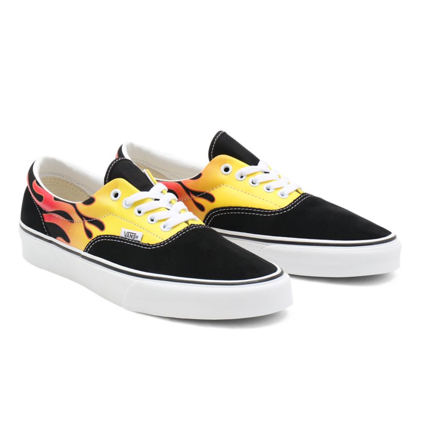 Vans Flame Era παπούτσια μαυρα | VN693W6QV86