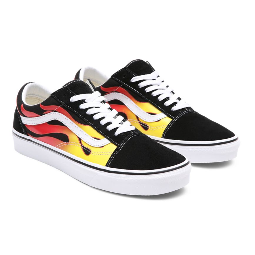 Vans Flame Old Skool παπούτσια μαυρα | VN163H9LW55