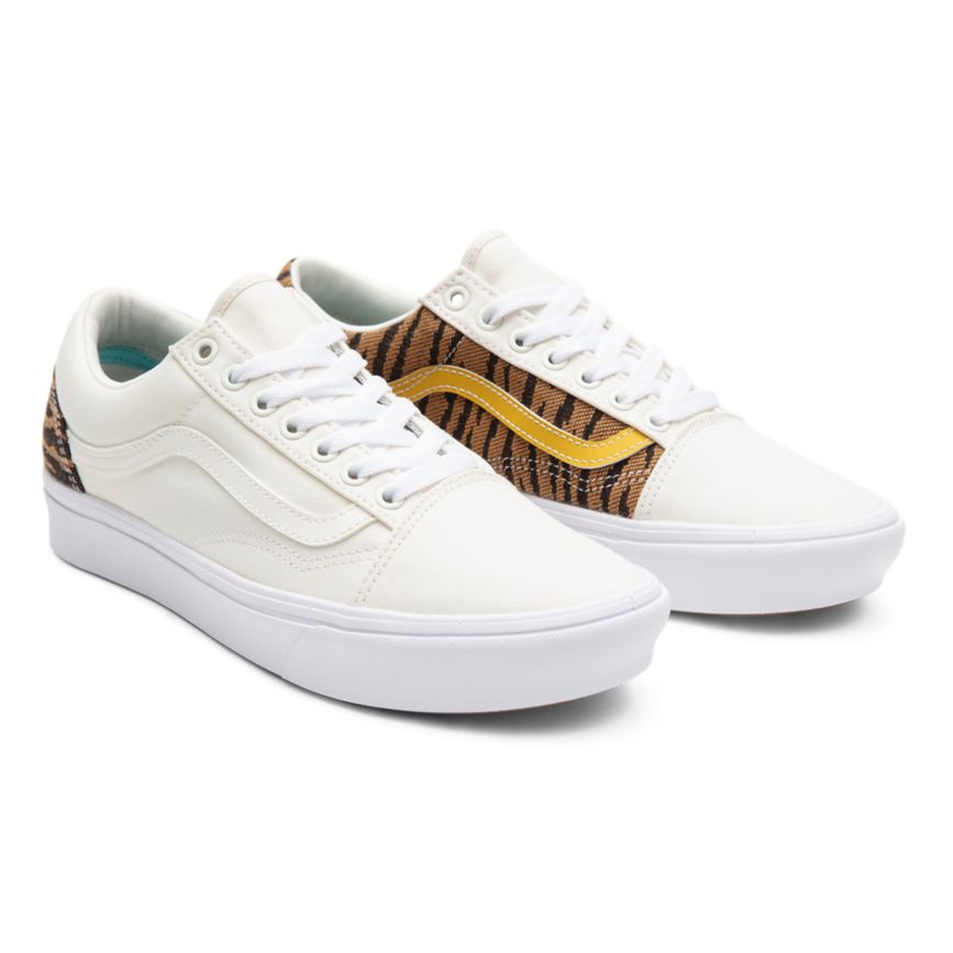 Vans Le Tigre ComfyCush Old Skool παπούτσια ασπρα | VN379U9DD51