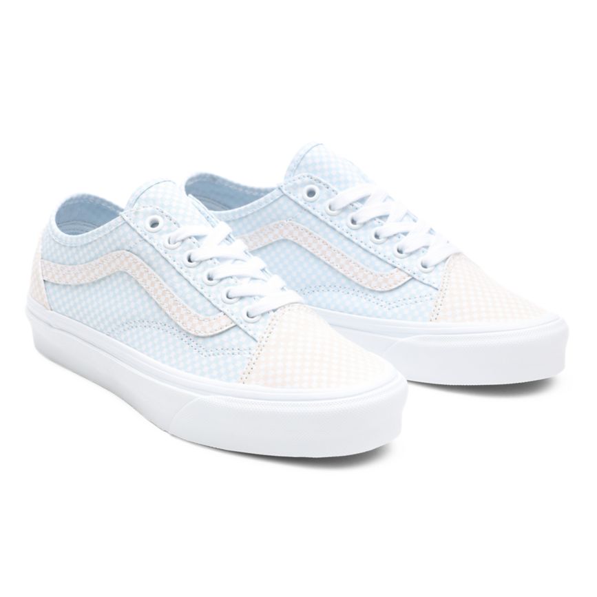 Vans Pastel Checkerboard Old Skool Tapered παπούτσια ασπρα | VN333T7DX74