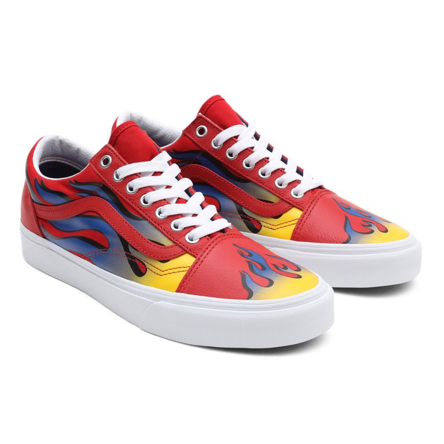 Vans Racer Old Skool παπούτσια κοκκινα | VN429P6GT85