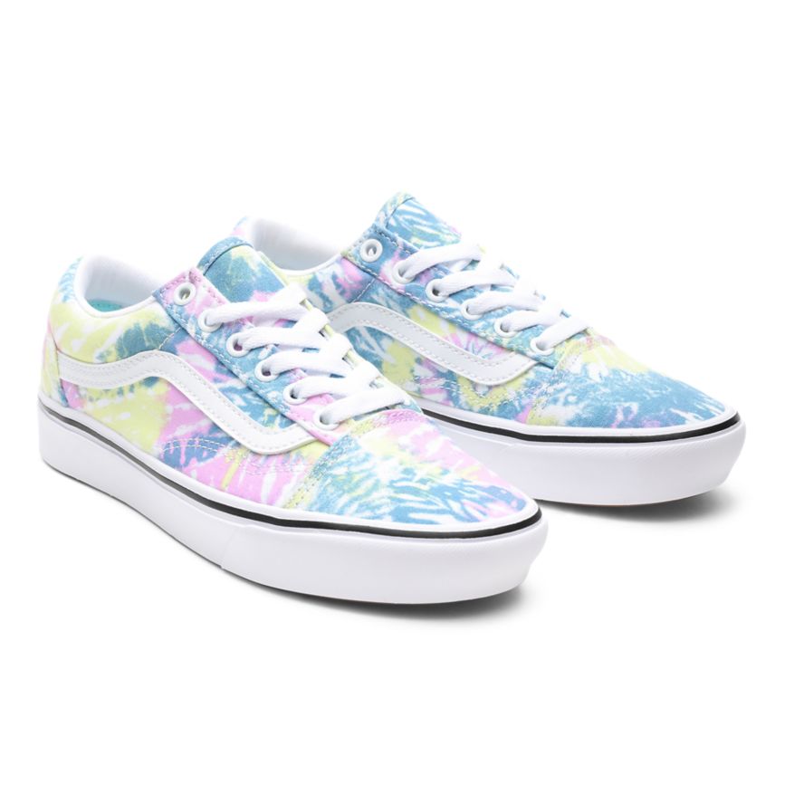 Vans Tie Dye ComfyCush Old Skool παπούτσια Πολύχρωμο | VN687Z5GL47