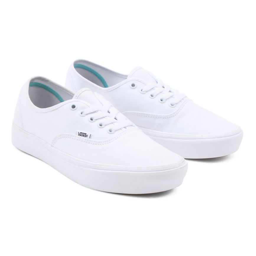 Vans κλασικα ComfyCush Authentic παπούτσια ασπρα | VN717N2GP61
